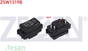 ZSW1319B ANAHTAR CAM İND/KAL MERCEDES 124K L 6F SOL ARKA