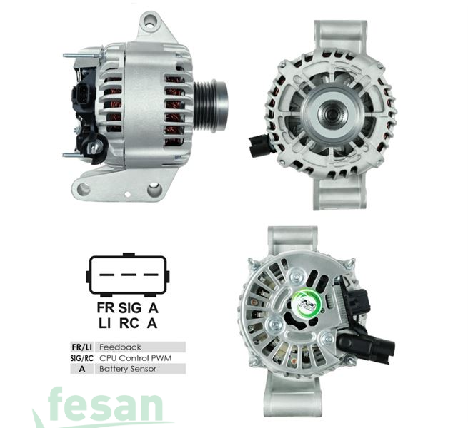 VISTEON DLA9852 12V ALTERNATÖR FORD MONDEO III 2.0L 2000-2007 JAGUAR XTYPE 2.0 TD 2003 -> 115AHM