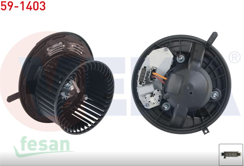 59-1403 12V KALORİFER MOTORU BMW S.1 E87 S.3 E90 2006-2011