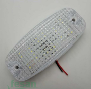 TAS 041M K 12-24V ÇAKAR LAMBA 12LED MAVİ-KIRMIZI