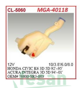 40118 SU BİDONU MOTORLU HONDA CIVIC 1992-1995 HB