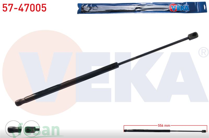 57-47005 AMORTİSÖR BAGAJ DACİA LOGAN MCV II 2013> 556MM/445N