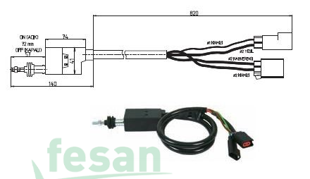 AKSA 04-002 TAKVİYE ANAHTARI FORD CARGO YM