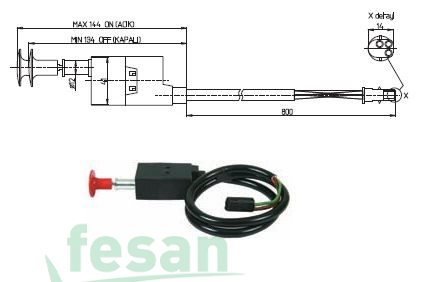 AKSA 04-004 TAHVİYE ANAHTARI DODGE 700/800/950 97-