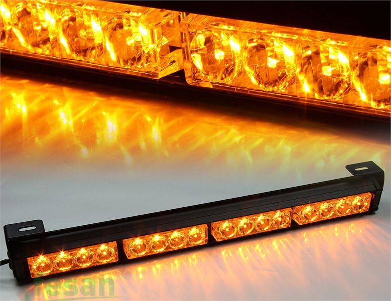 LLB-F60 12-24V TEPE ÇAKAR BAR LED SARI SARI 60CM