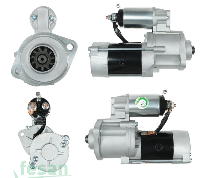 MITSUBISHI DLS6023 12V MARŞ MOTORU NİSSAN MOTOR İŞMAKİNALARI WEIDEMANN 2002DM LOADER FD30 CASE TRENCHER 11DİŞ 2.0KW