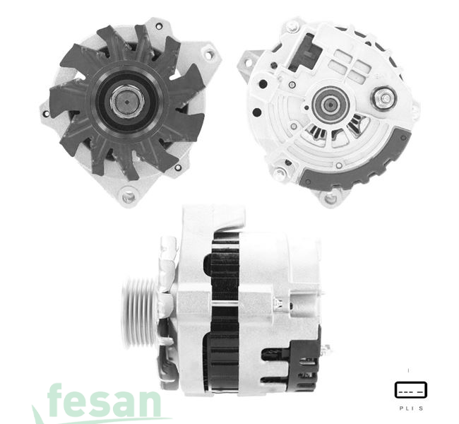 DELCO DLA3611 12V ALTERNATÖR CHEVROLET 100AHM BUICK PL-I-GS UC KASNAK 6 KANAL