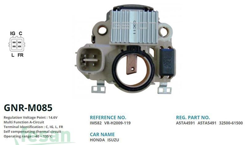 GENON GNR M085 MİTSUBİSHİ 12V KONJEKTÖR SUZUKİ VİTARA HONDA