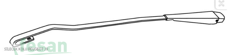 SİLBAK SK61 SİLGİ KOLU PEUGEOT J9 EM FREZELİ 480MM 480MM