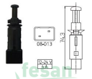 AKSA 08-013 FREN MÜŞÜRÜ RENAULT KANGOO 2 FİŞLİ