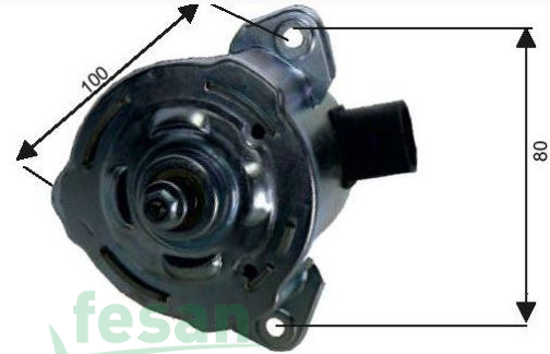 RFM 1533 12V FAN MOTORU RENAULT KANGOO TEK MOTOR