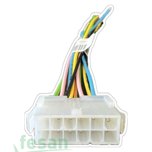 12K008E SOKET ÜNİVERSAL 12 BEYAZ ERKEK