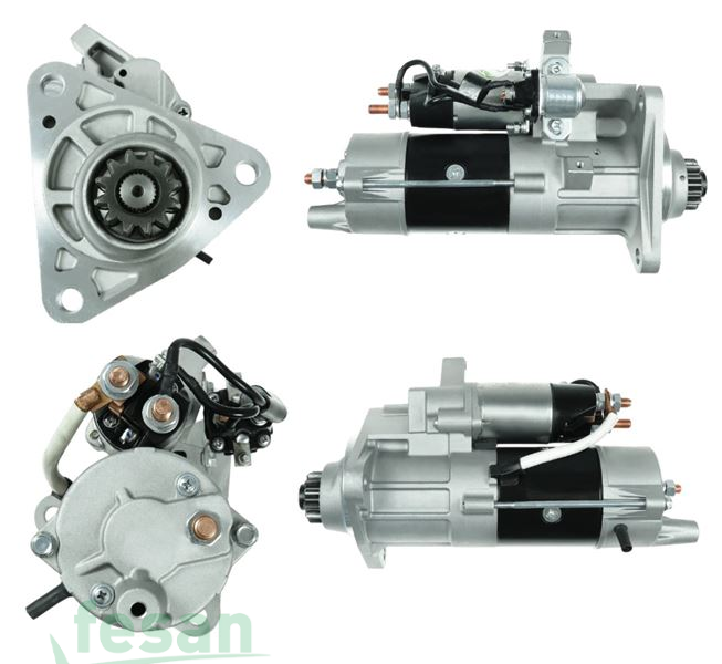 MITSUBISHI DLS6178 24V MARŞ MOTORU IVECO STRALIS 440S40 440S42 440S45 2005-2008 EUROTRAKKER 440S42 440S45 440S50 40T41 440T45 440T50 2006> İVECO ÇEKİCİ 12DİŞ 5.0KW