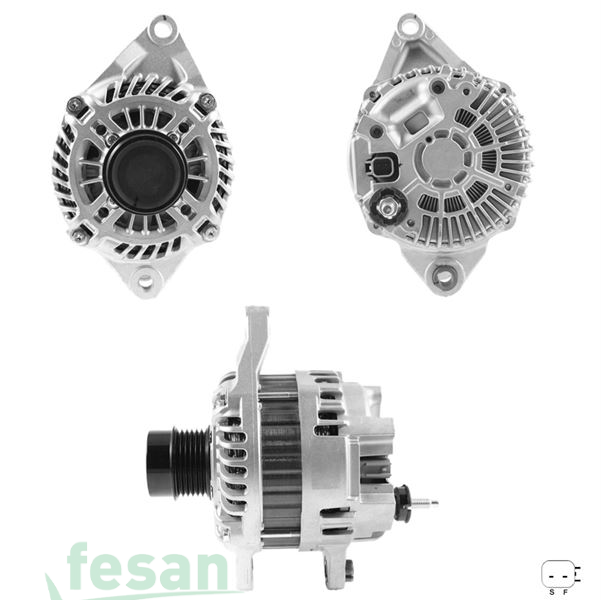 MITSUBISHI DLA3862 12V ALTERNATÖR CHRYSLER DODGE CALIBER JEEP COMPASS 1.8 2.0 S-F UÇ 115AHM