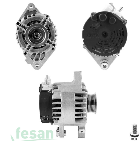 MARELLİ DLA1036 12V ALTERNATÖR TOYOTA YARIS CITROEN C1 PEUGEOT 107 80AHM L UC