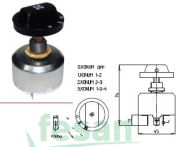 AKSA 11-015 ANAHTAR FORD CARGO EM KALORİFER 3DEVRE BAŞLIGI KÜÇÜK