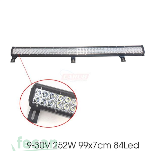 4203273 9-30V OFF ROAD 252W 99×7CM 84LED ÇİFT SIRA