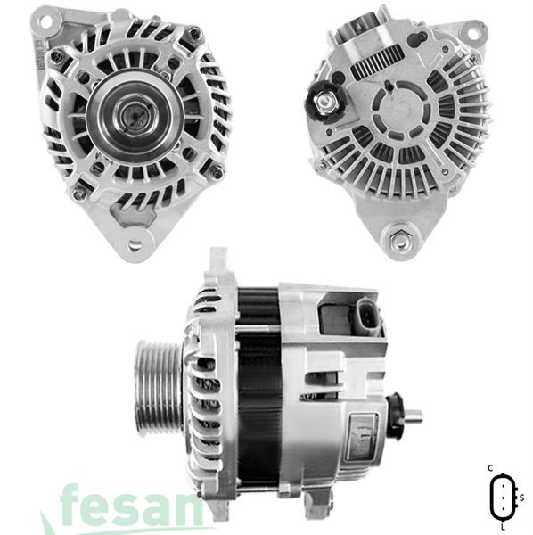 MITSUBISHI DLA0191 12V ALTERNATÖR NISSAN MICRA 1.2 YM C-S-L UC 100AHM