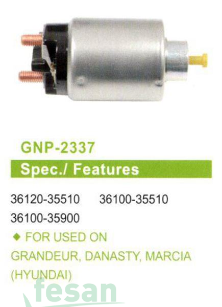 GENON GNP 2337 MİTSUBİSHİ 12V MARŞ OTOMATİĞİ HYUNDAI GRANDEUR DANASTY MARCİA