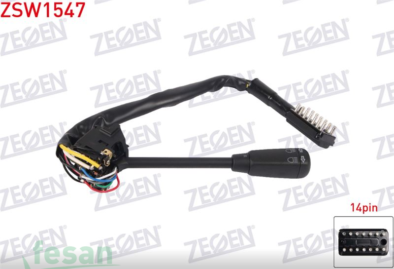 ZSW1547 SİNYAL KOLU MERCEDES W123 1977-1985 14F G SERİ W460 1979-1989 S SERİ W116 1972-1980