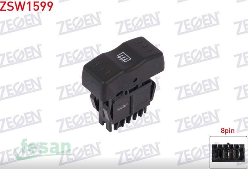 ZSW1599 ANAHTAR CAM REZİSTANS DACİA LOGAN 4F 2004-2012