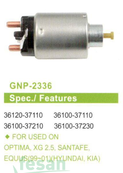GENON GNP 2336 MANDO 12V MARŞ OTOMATİĞİ KİA OPTİMA XG 2.5 HYUNDAİ SANTAFE EQUUS 1999-2001