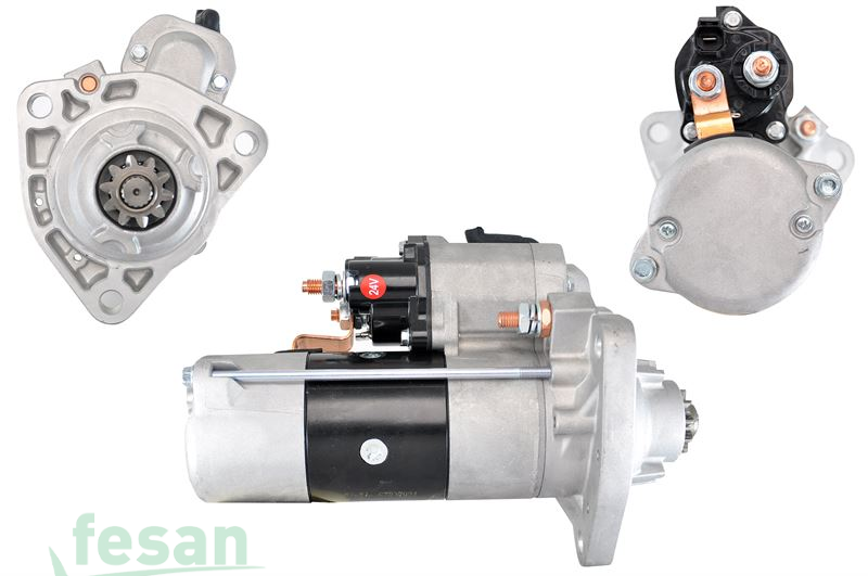 STR 7924 DENSO 24V MARŞ MOTORU İŞ MAKİNASI CATERPILLER EXCAVATÖR 10D 4.8KW