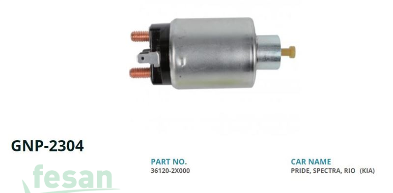 GENON GNP 2304 MİTSUBİSHİ 12V MARŞ OTOMATİĞİ HYUNDAI ACCENT HYUNDAİ KİA DİK FİŞLİ