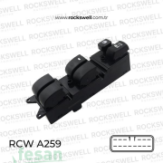 RCW A259 ANAHTAR CAM İND/KAL MITSUBISHI LANCER L 2003-2007 GALANT 2004-2009 14F