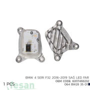 064BW283501 FAR XENON TRAFOSU BMW 4 SERİ F32 2016-2019> LED SAĞ