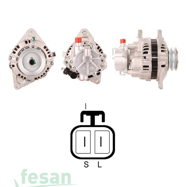 GENON GNA 6021 12V ŞARJ DİNAMOSU L200 L300 HYUNDAİ STAREX 90AHM VAKUMLU