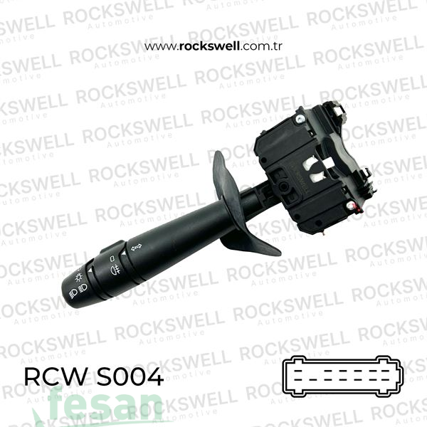 RCW S004 FAR SİNYAL KOLU RENAULT DACİA LOGAN DUSTER SANDERO 2008-2013 RENAULT THALİA ARKA SİS KUMANDA 13F
