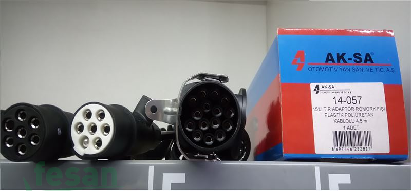 AKSA 14-057 DORSE KABLOSU 15Lİ ÇİFTLİ