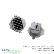 064AU080901 FAR XENON TRAFOSU AUDİ Q3 2012-2018 LED SAĞ