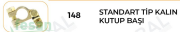 SARAL 148 KUTUP BAŞI 12×13 CİVATALI KALIN LÜX TİP (+ -)