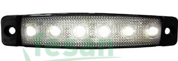 SANEL SBB 24W6 24V BASAMAK LAMBASI 6LED BEYAZ