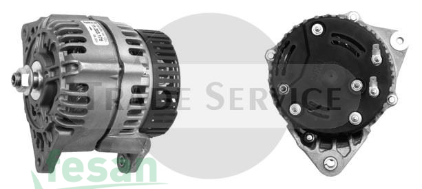 LETRİKA 11.203.175 12V ŞARJ DİNAMOSU MASSEY FERGUSON ERKUNT TRAKTÖR HATTAT 120AHM UWA 3697 LEA 0876