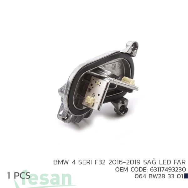 064BW283301 FAR XENON TRAFOSU BMW 4 SERİ F32 2016-2019> LED SAĞ