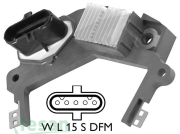 MİTSUBİSHİ A866X55572 24V KONJEKTÖR SCANİA OTOBÜS 150AHM K400 K410 K440