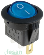 11069 ANAHTAR YUVARLAK AÇ KAPA MAVİ TAM RENK 3FİŞ