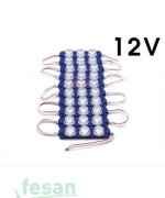 0409929 12V PARMAK 3LED SOFT KABLOLU MAVİ