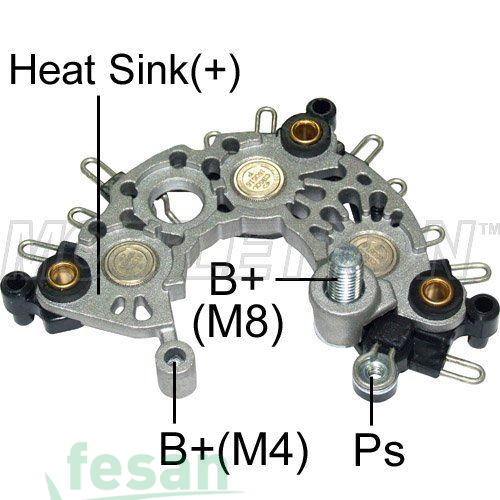 MOBİLETRON RB 185HV BOSCH DİOT TABLASI VW PASSAT POLO AUDİ PEUGEOT KARSAN YM 117MM