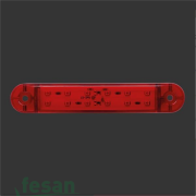 K2 204 PARMAK LAMBA 12LED KIRMIZI