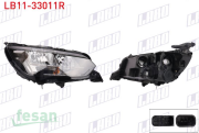 LB11-33011R FAR PEUGEOT 208 2019> SAĞ GÜNDÜZ FARSIZ