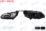 LB11-33012L FAR PEUGEOT 3008 2017-2019 SOL LEDLİ