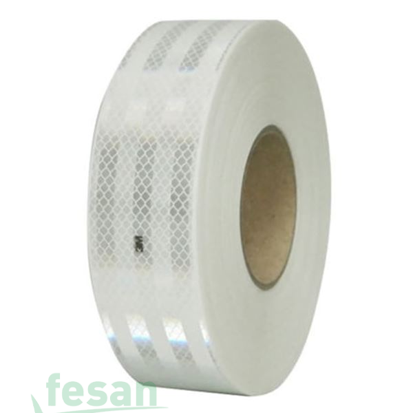 REFLEKTİF ŞERİT BEYAZ 55MM 50MT 060 0100