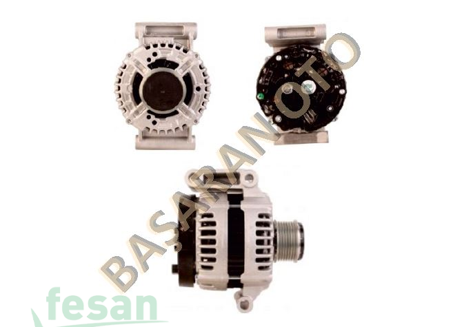 ALT 233A BOSCH 12V ŞARJ DİNAMOSU FORD TRANSİT V347 LANDROVER 150AHM LAMBA UCLU 7KANAL ÖNDEN ÇEKİŞLİ
