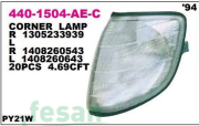 440-1504L-AE-C SİNYAL LAMBASI MERCEDES W140 SOL BEYAZ
