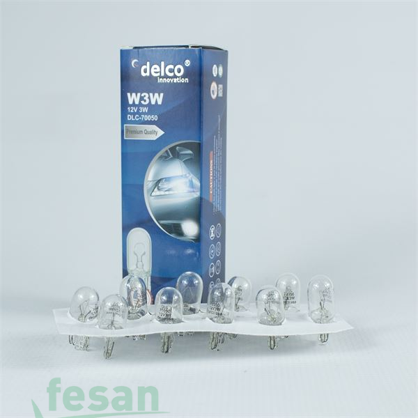 DLC-70050 12V AMPÜL T10 3WATT MİNİ DİPSİZ