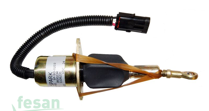 SO-0292 24V STOP SELONOİDİ 3FİŞLİ CUMMINS